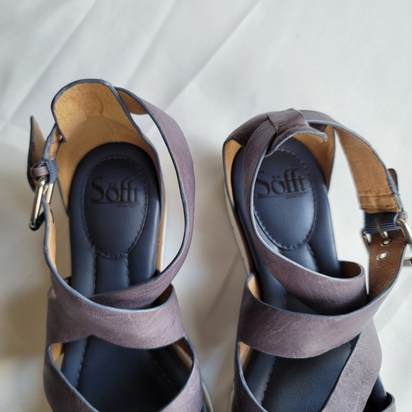 Sofft Ankle Cross Strap Sandals - size 7.5 - Picture 10 of 10